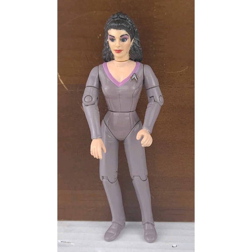 Vtg Star Trek The Next Generation Deanna Troi Playmates‎ Action Figure 1992